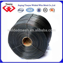 lightly oil coated black annealed iron wire